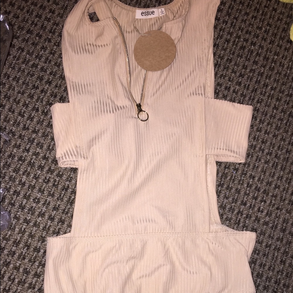 Tan bodysuit